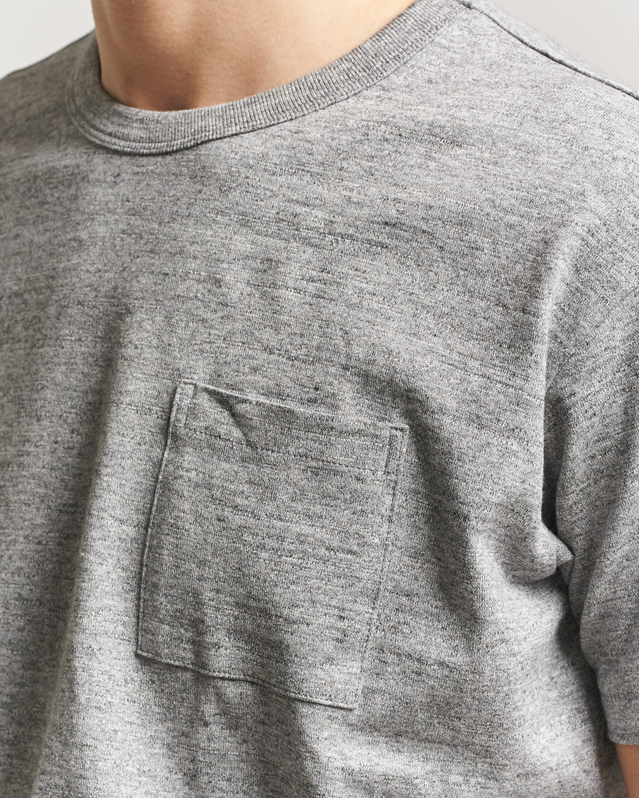 Herre | T-Shirts | RRL | 2-Pack Pocket Tee Heather Grey