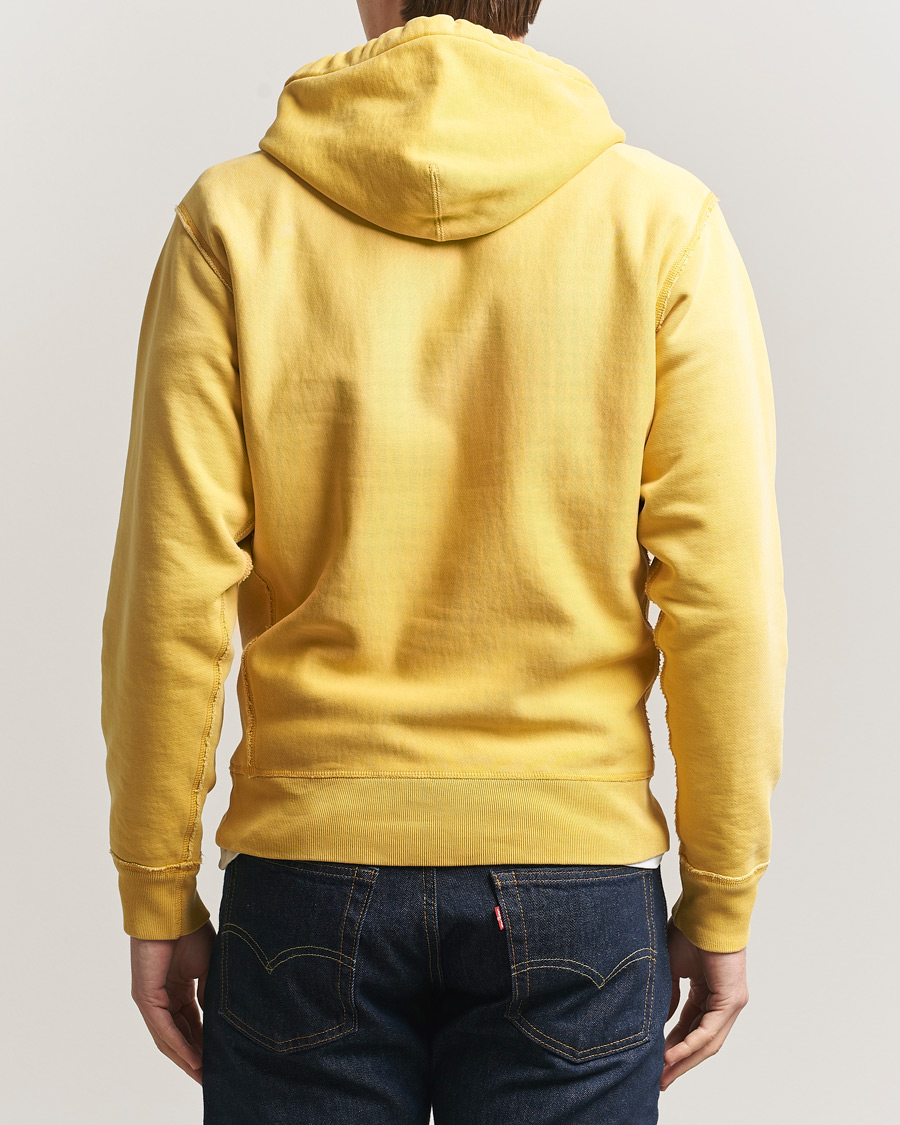 Herre | Gensere | RRL | Hooded Sweatshirt Campus Yellow