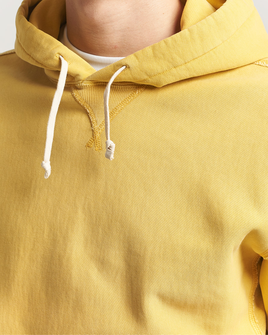Herre | Gensere | RRL | Hooded Sweatshirt Campus Yellow