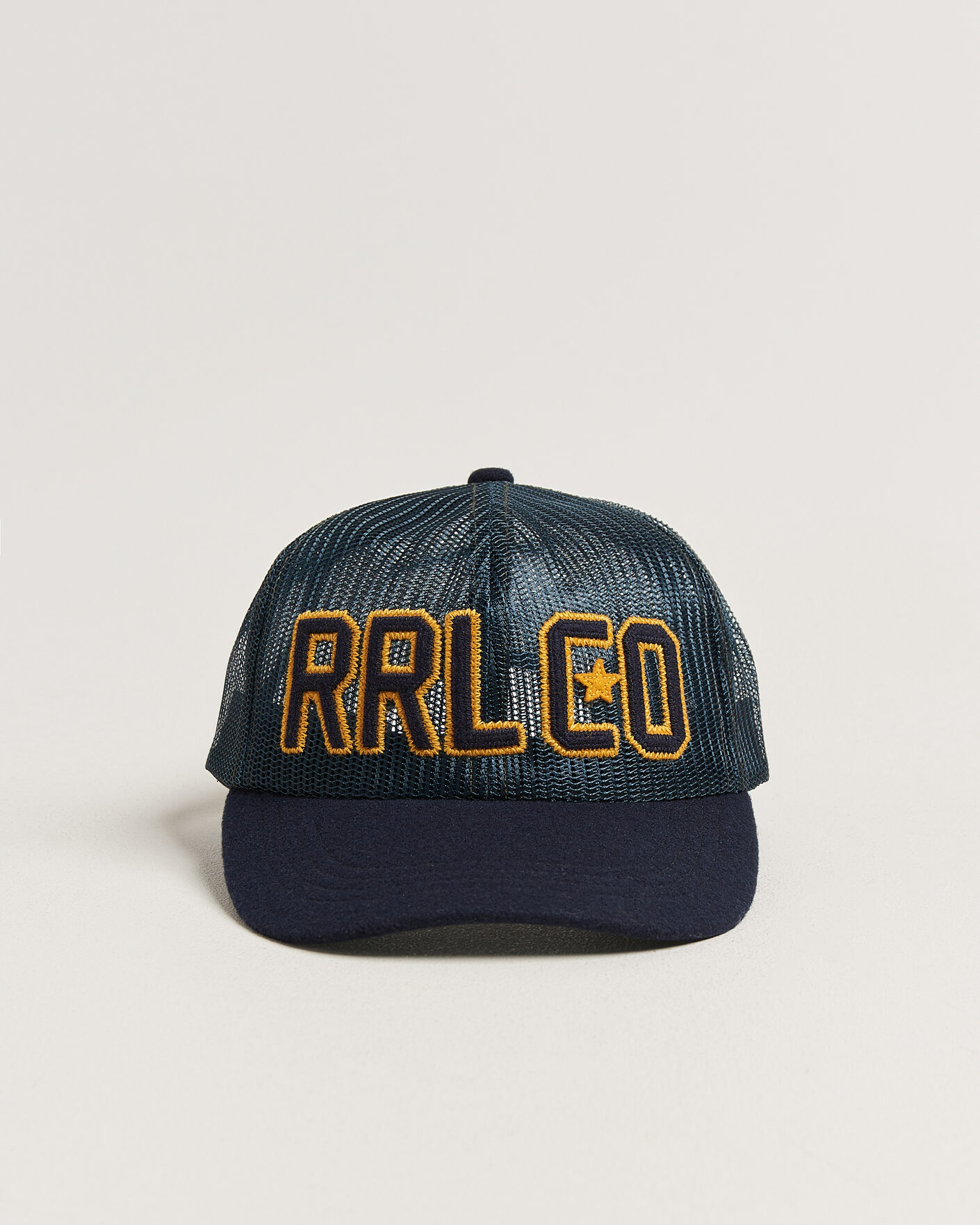 Herre | Hatter og capser | RRL | Mesh Trucker Cap Navy