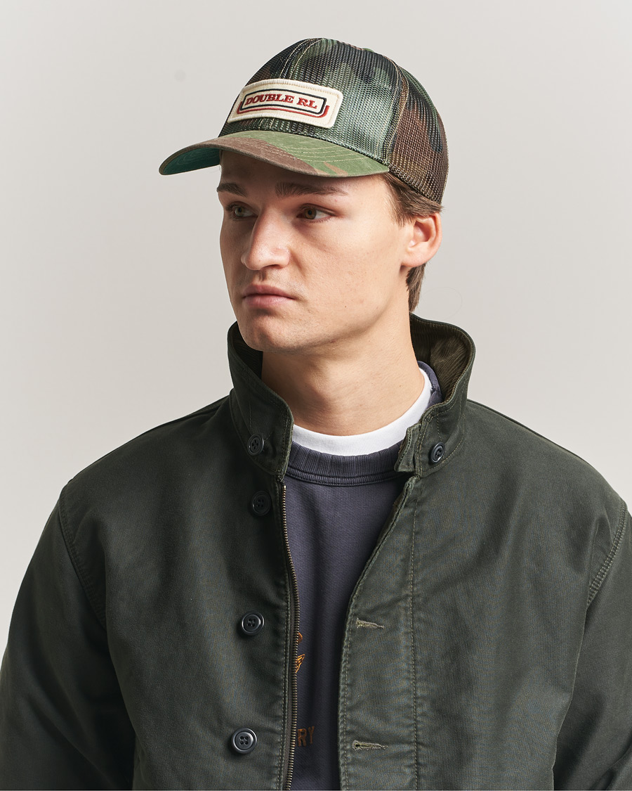 Herre | Hatter og capser | RRL | Ball Cap Woodland Camo