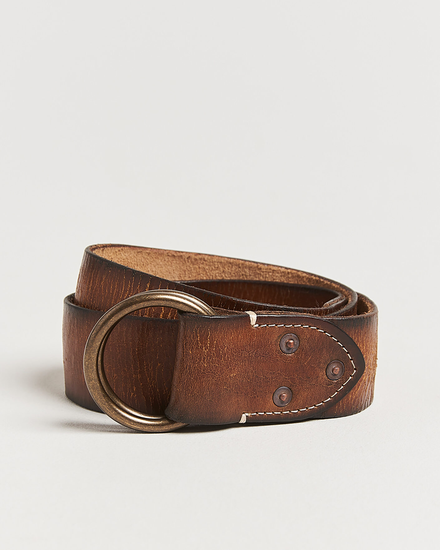 Herre | Belter | RRL | Ring Belt Vintage Brown