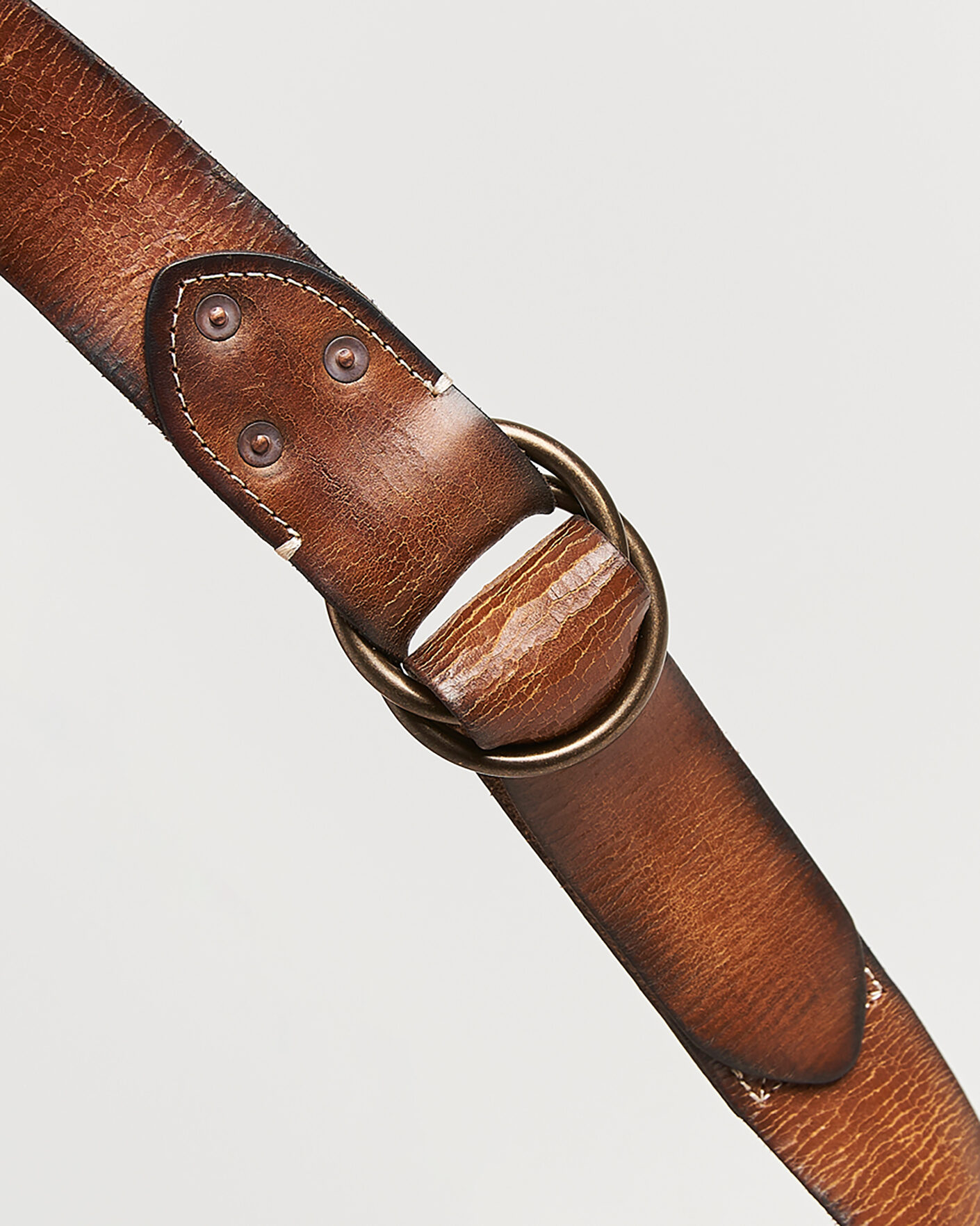Herre | Belter | RRL | Ring Belt Vintage Brown