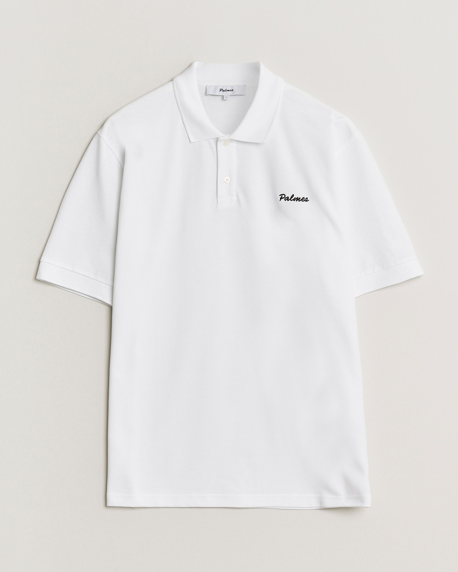 Herre | Pikéer | Palmes | Stitch Piquet Polo White