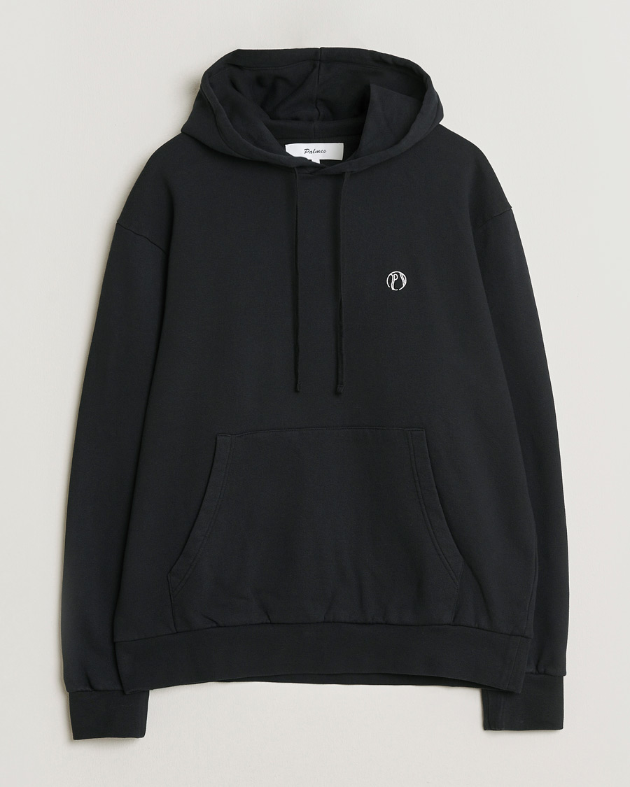 Herre | Gensere | Palmes | Stitch Hooded Sweatshirt Black