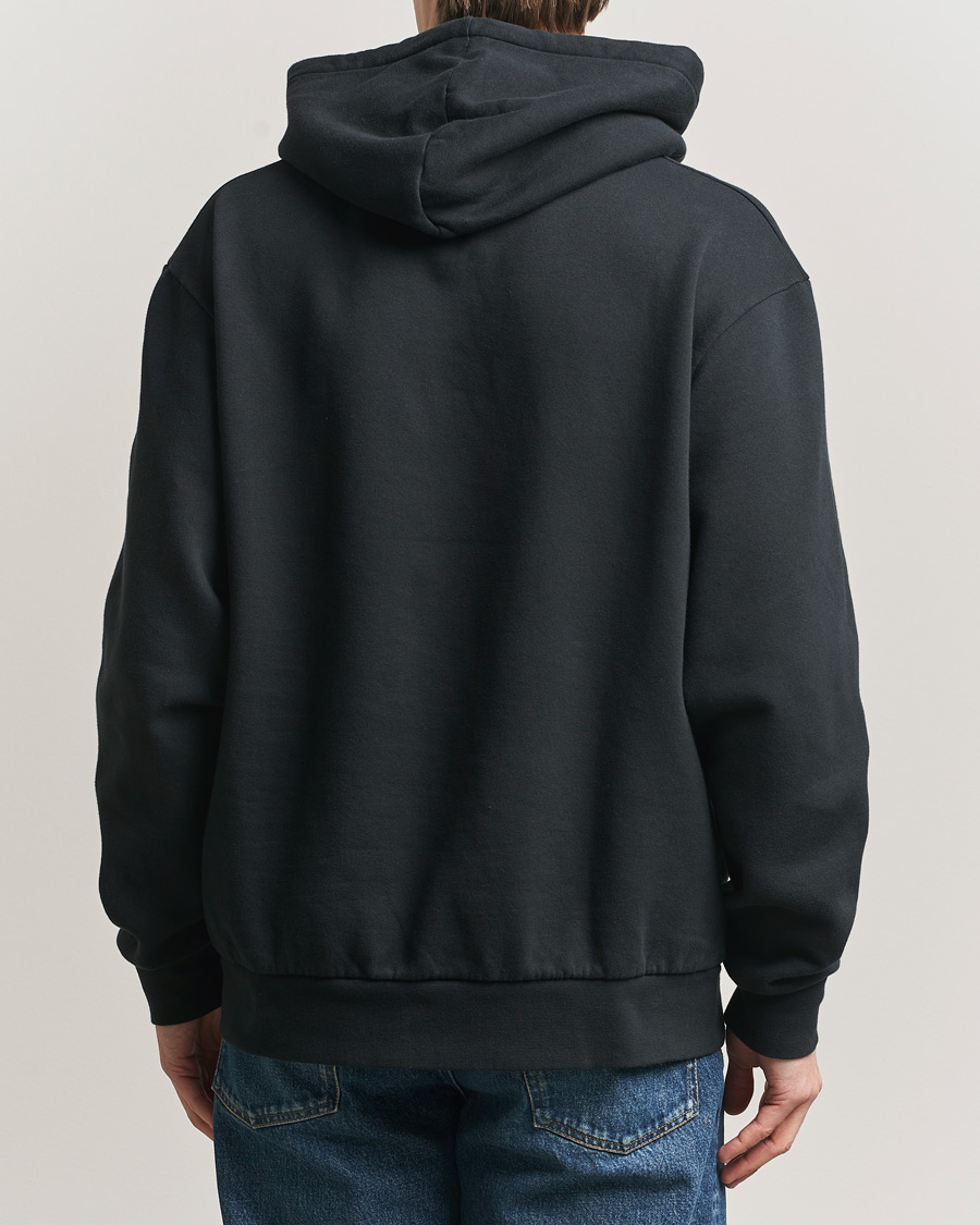 Herre | Gensere | Palmes | Stitch Hooded Sweatshirt Black