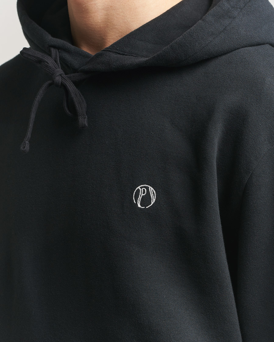 Herre | Gensere | Palmes | Stitch Hooded Sweatshirt Black
