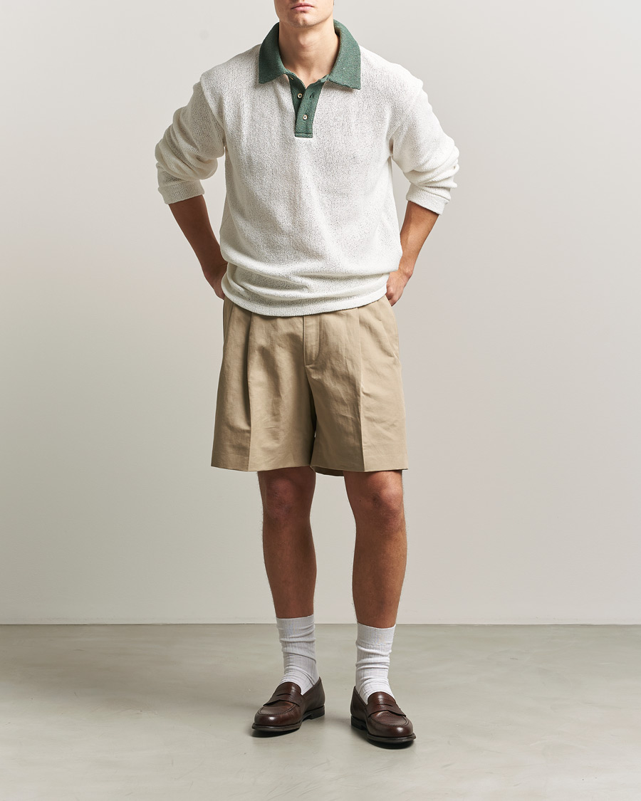 Herre | Gensere | Palmes | Knitted Rugby Off White