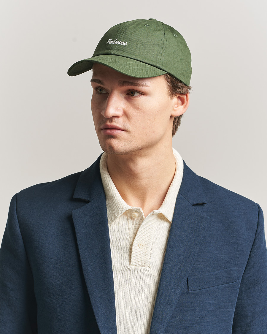 Herre | Hatter og capser | Palmes | Stitch 6-Panel Cap Dark Green