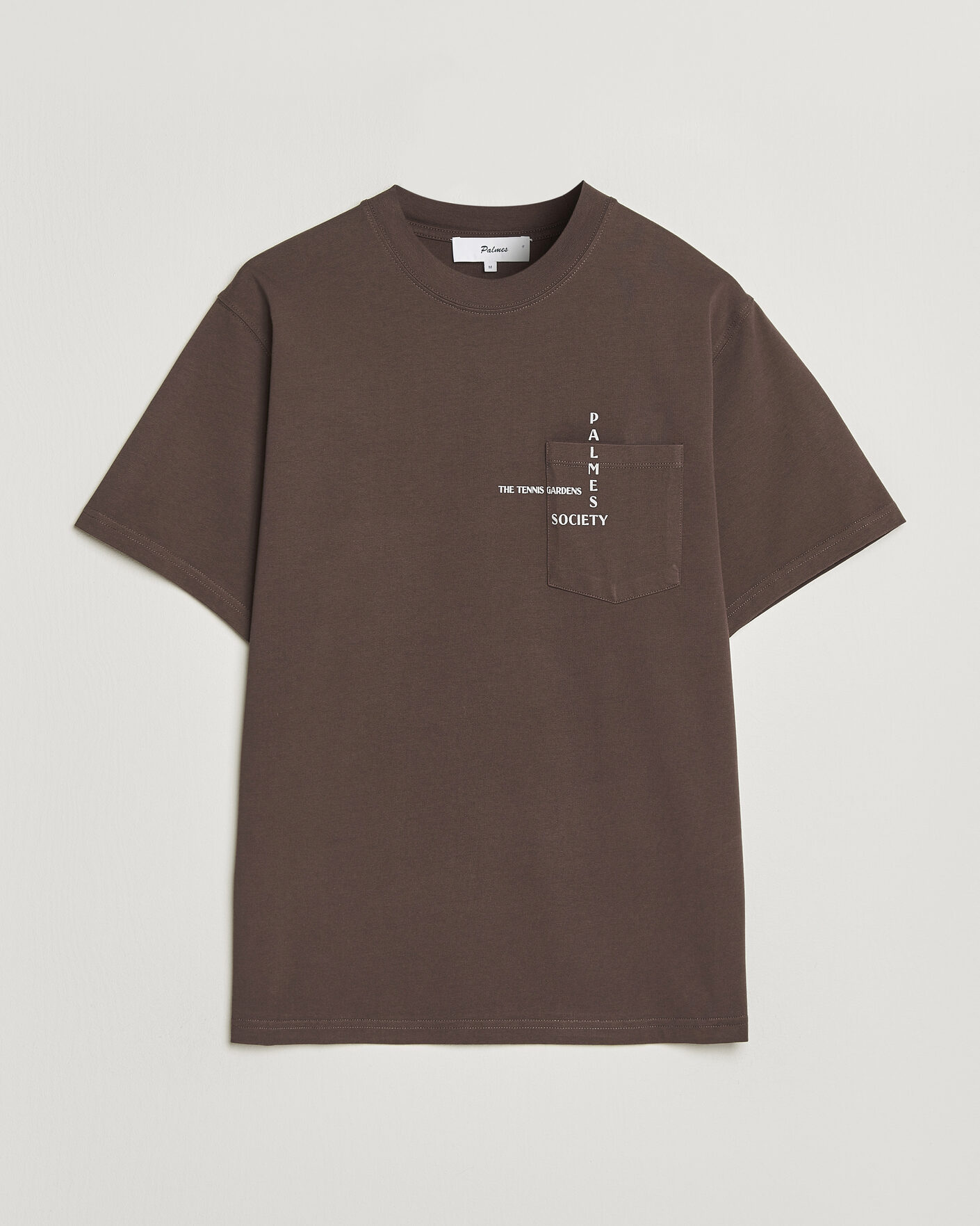 Herre | T-Shirts | Palmes | Ramus Pocket T-Shirt Brown