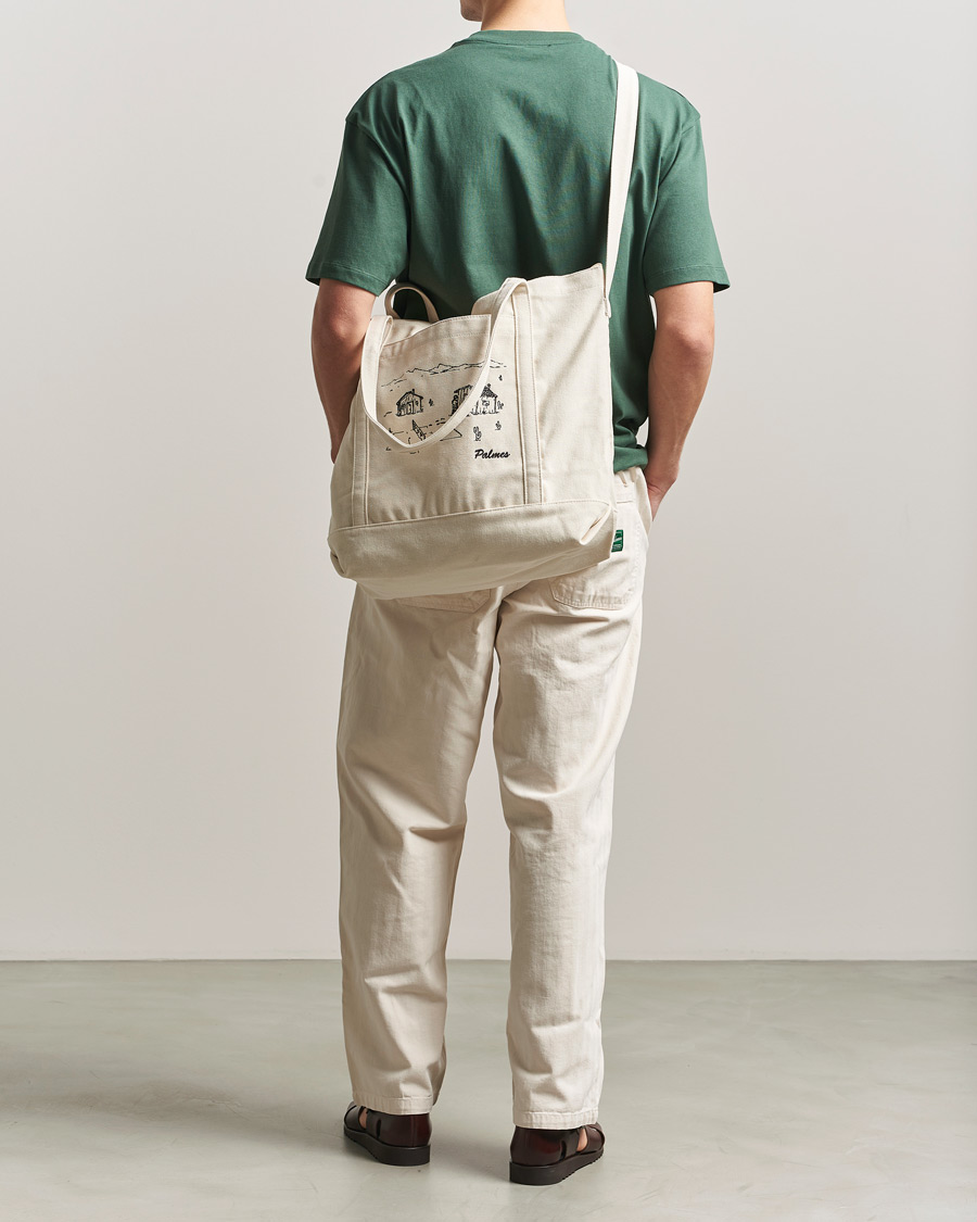 Herre | Vesker | Palmes | Sunshine Zip Tote Bag Off White