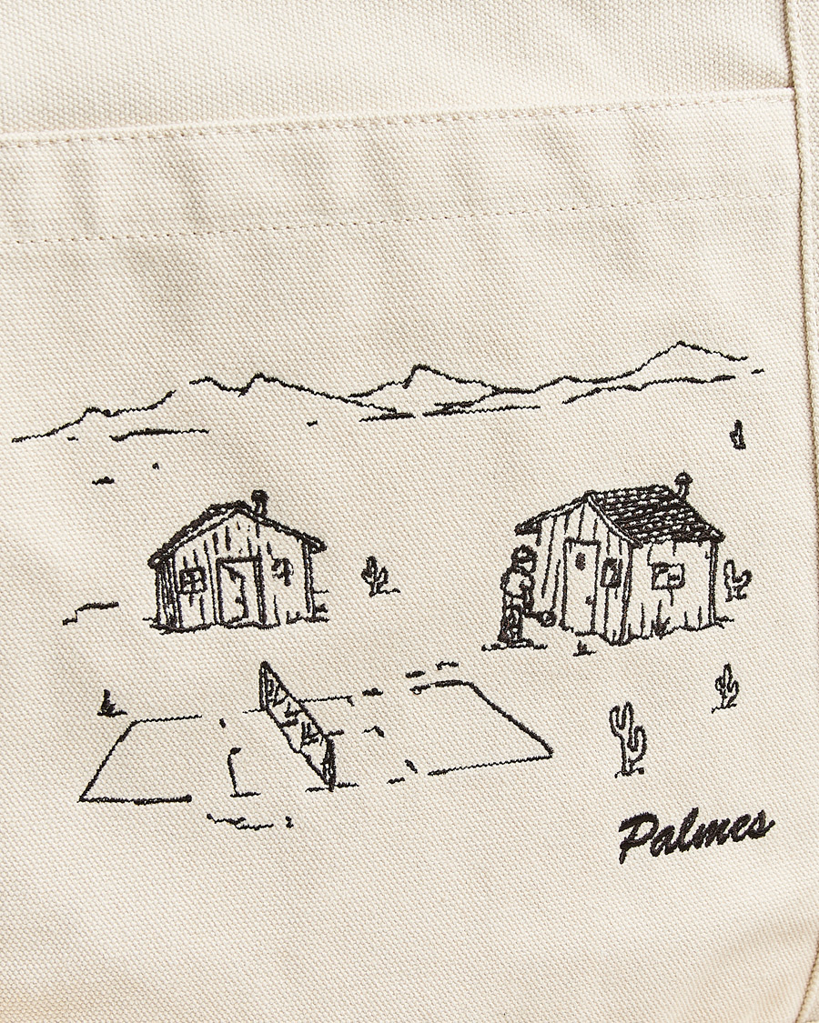 Herre | Vesker | Palmes | Sunshine Zip Tote Bag Off White