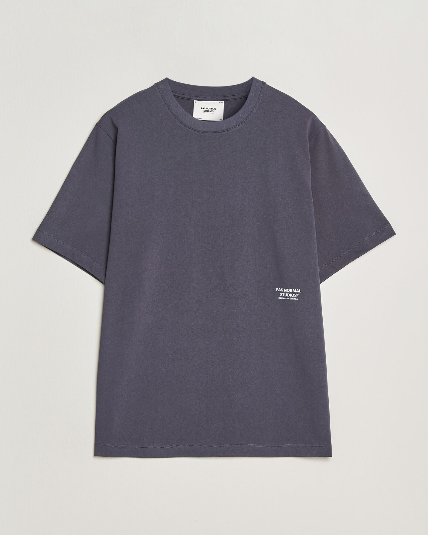 Herre | T-Shirts | Pas Normal Studios | Off Race T-Shirt Steel