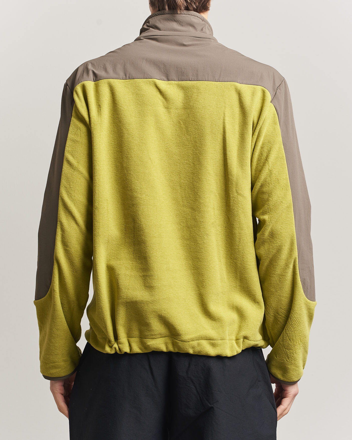Herre | Gensere | Pas Normal Studios | Off Race Light Fleece Half Zip Moss Green