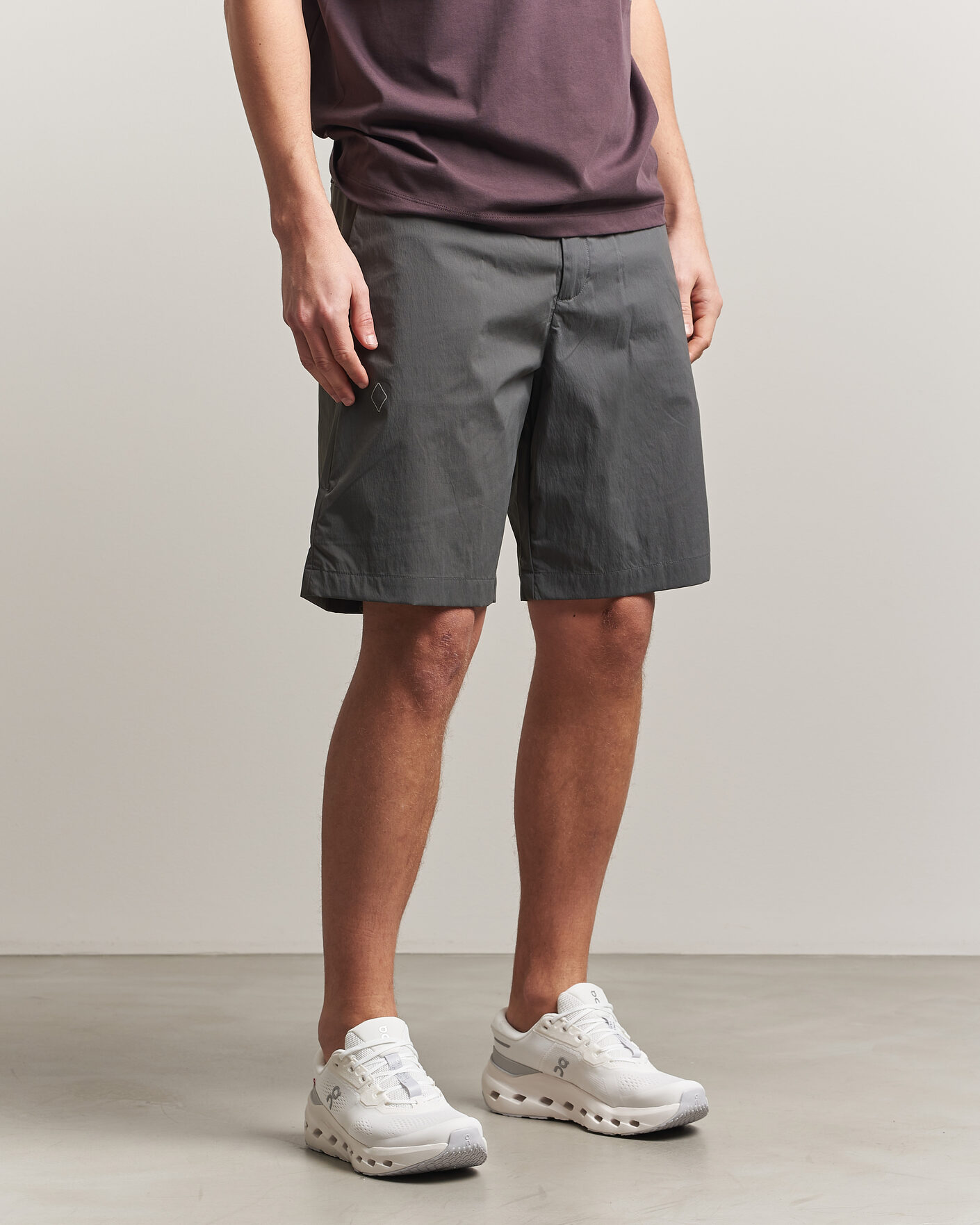 Herre | Shorts | Pas Normal Studios | Off Race Light Tech Shorts Dark Grey