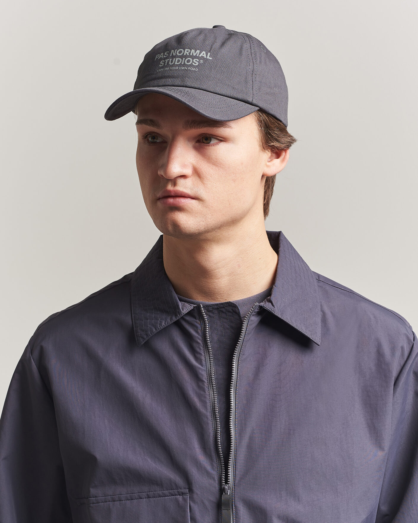 Herre | Hatter og capser | Pas Normal Studios | Off Race Cotton Cap Dark Navy