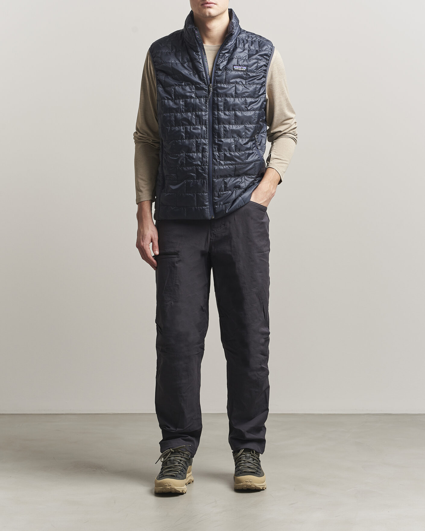 Herre | Vester | Patagonia | Nano Puff Vest Smolder Blue