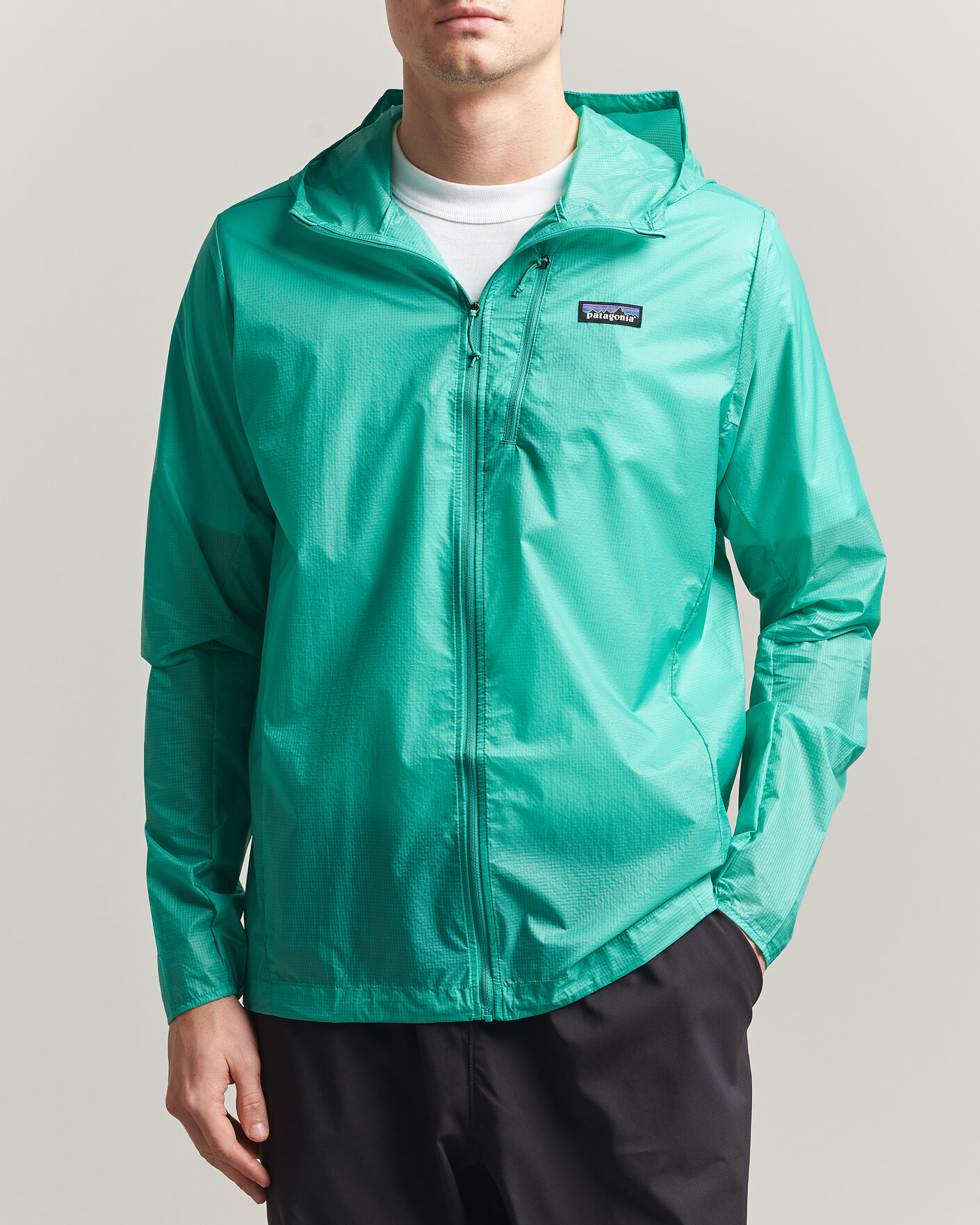 Herre | Jakker | Patagonia | Houdini Running Jacket Aqua Stone