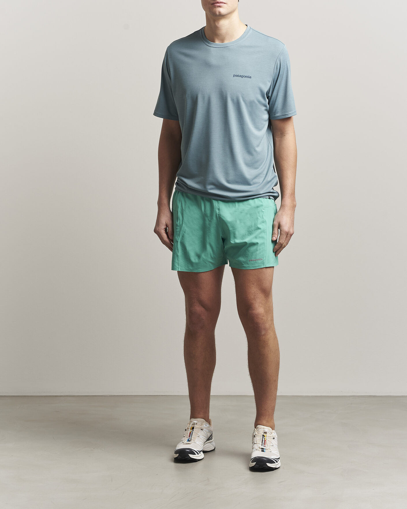 Herre | Shorts | Patagonia | Strider Pro Running Shorts Aqua Stone