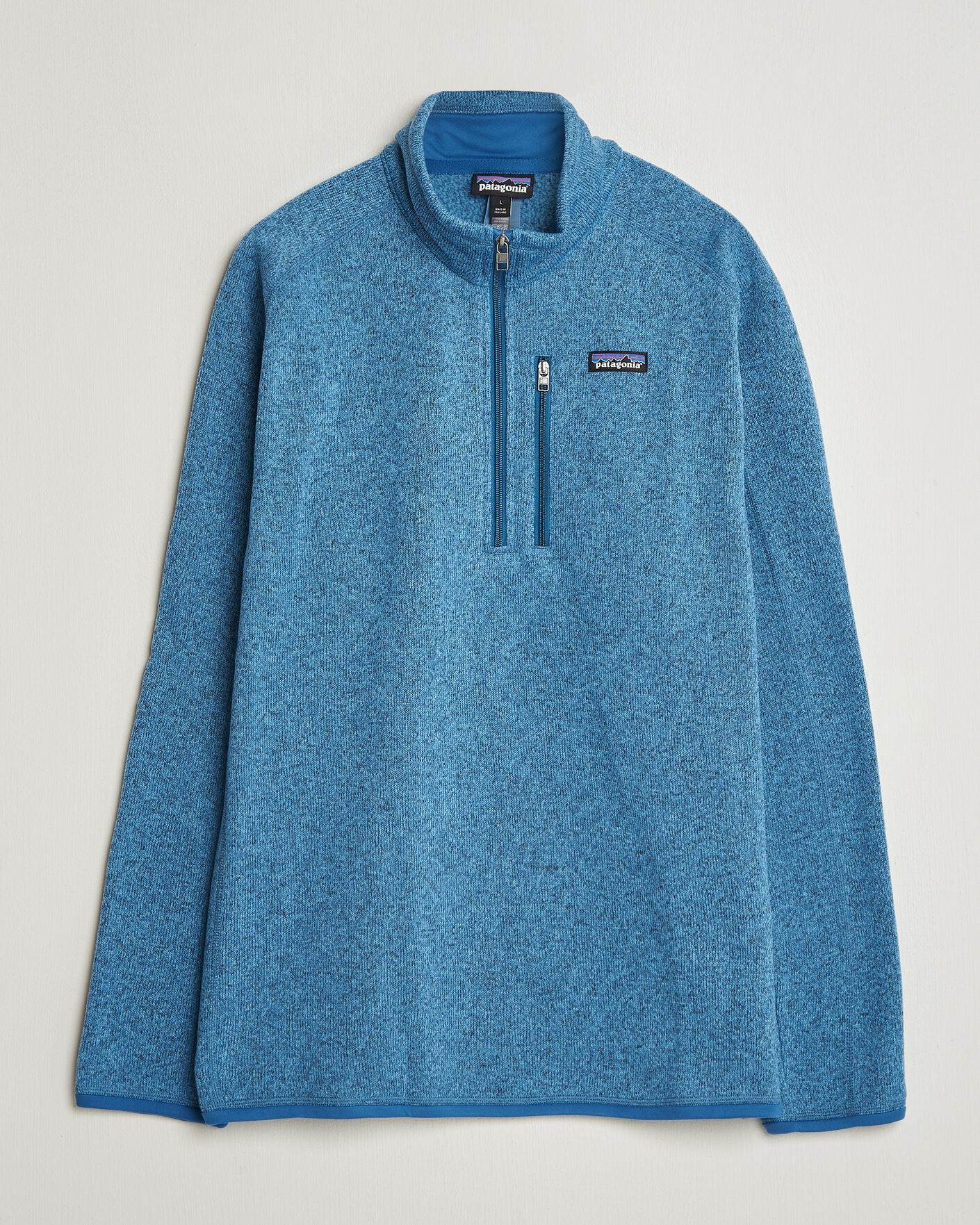 Herre | Gensere | Patagonia | Better Sweater Half Zip Fleece Jacket Aquatic Blue