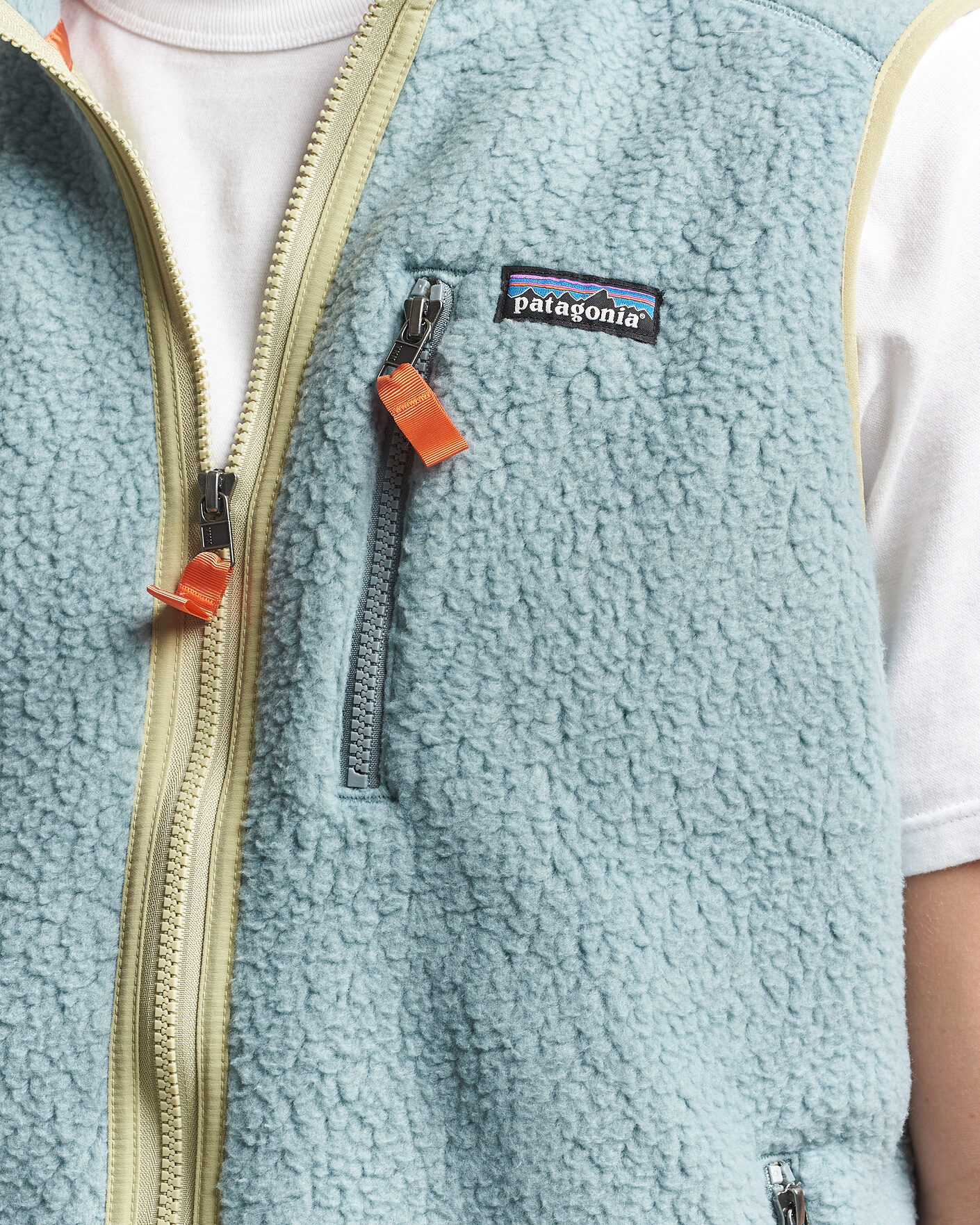 Herre | Gensere | Patagonia | Retro Pile Vest Blue Sage