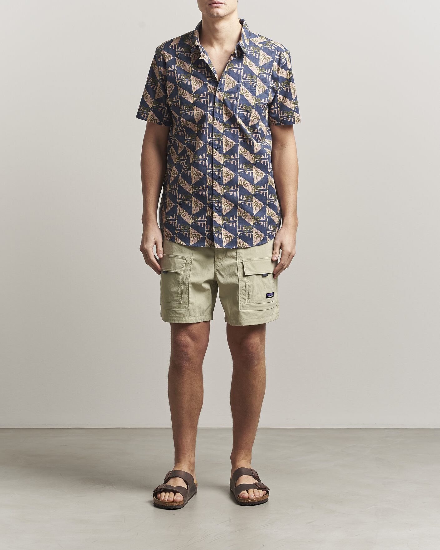 Herre | Skjorter | Patagonia | Go To Short Sleeve Shirt Jaguar Geo