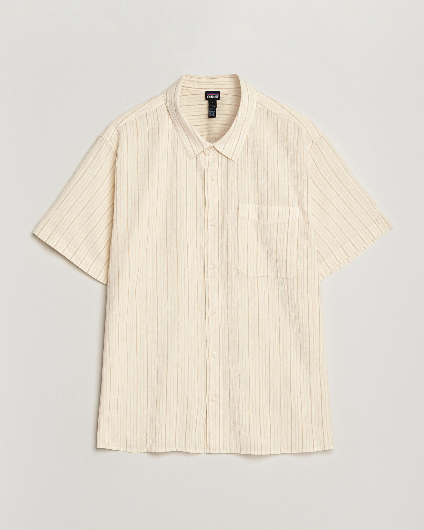Herre | Skjorter | Patagonia | AC Short Sleeve Shirt Natural