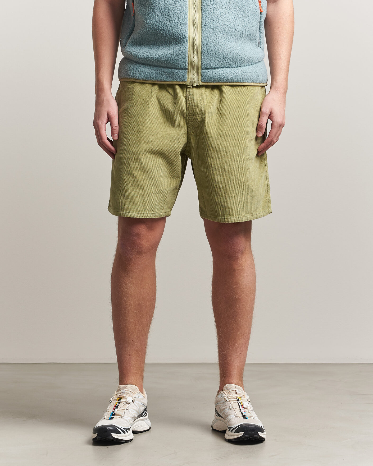 Herre | Shorts | Patagonia | Corduroy Volley Shorts Green