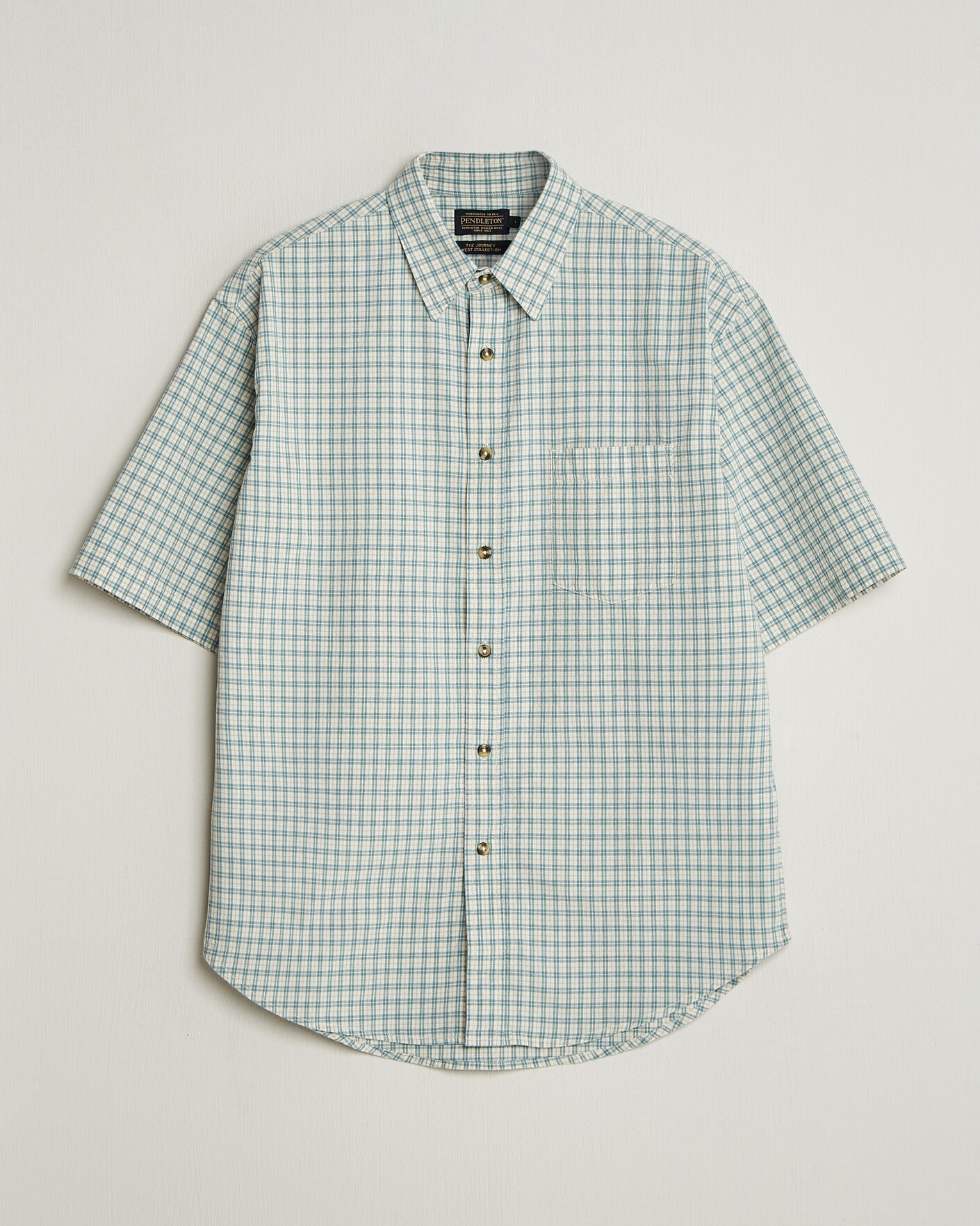 Herre | Skjorter | Pendleton | Short Sleeve Shirt Summer Tartan