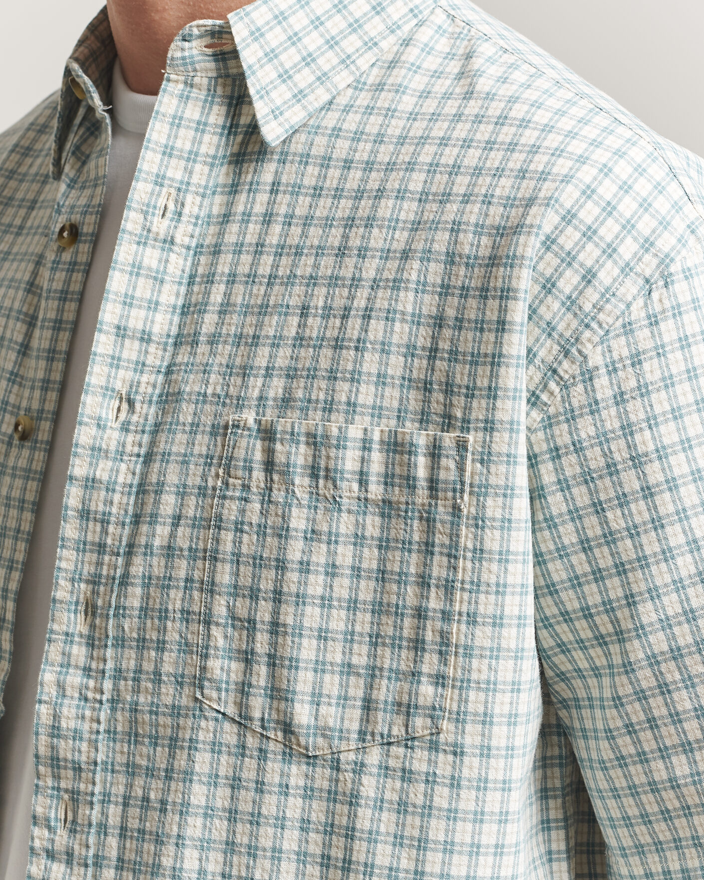 Herre | Skjorter | Pendleton | Short Sleeve Shirt Summer Tartan