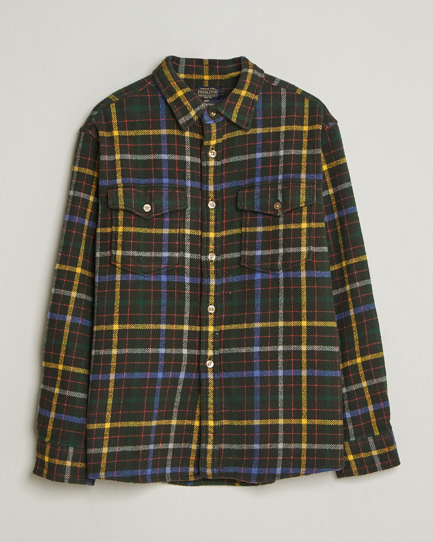 Herre | Skjorter | Pendleton | Big Pocket Shirt Peat