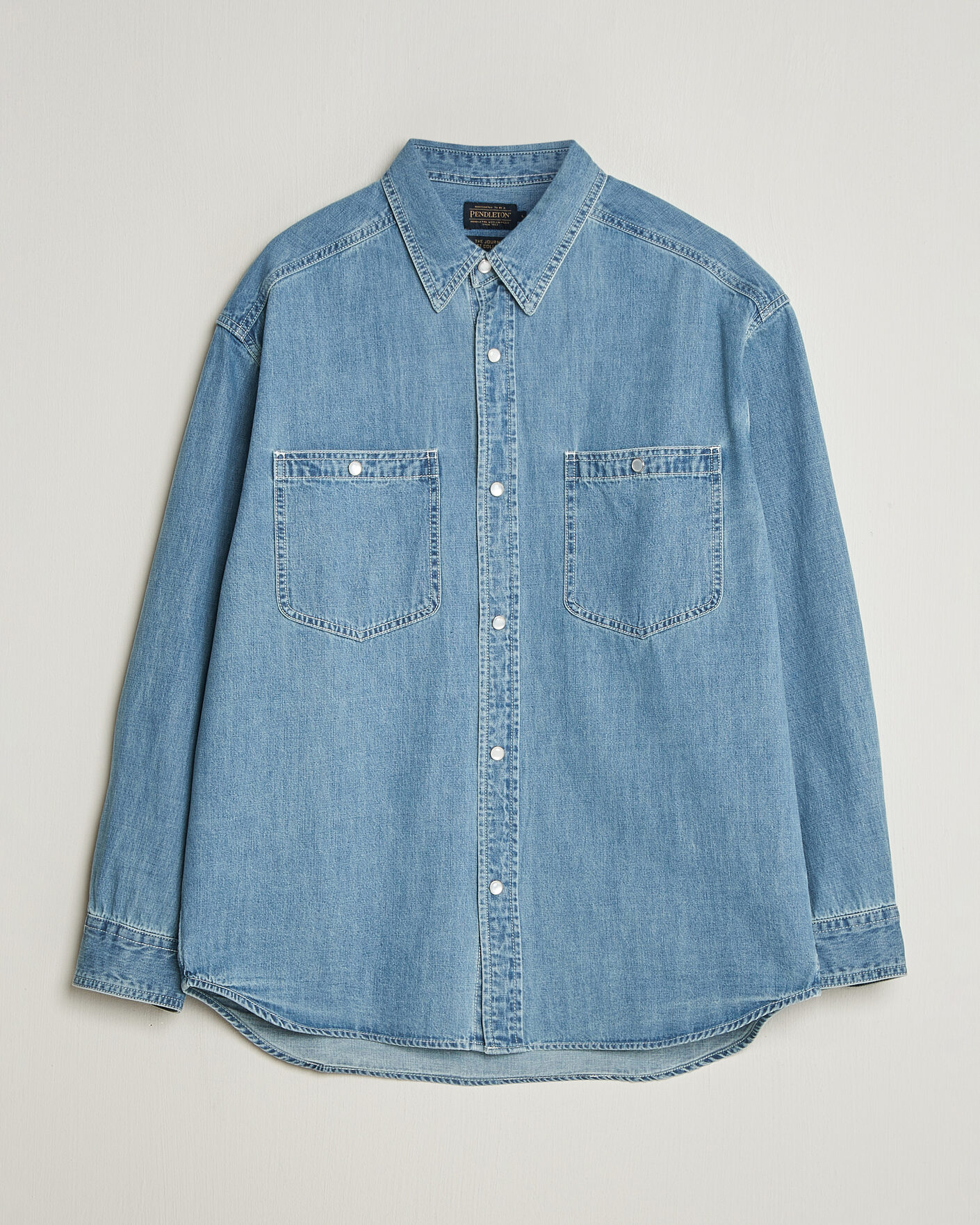 Herre | Skjorter | Pendleton | Western Workshirt Stone Wash