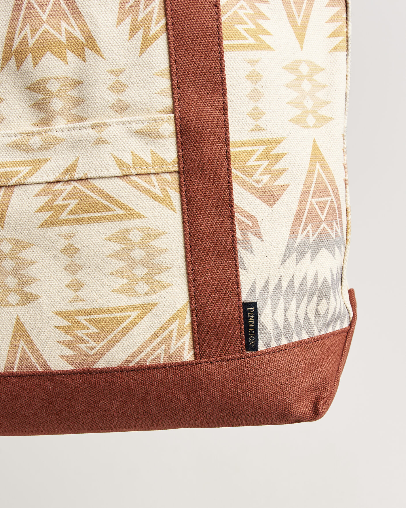 Herre | Vesker | Pendleton | Astoria Canvas Tote Bag Ponderosa Brick