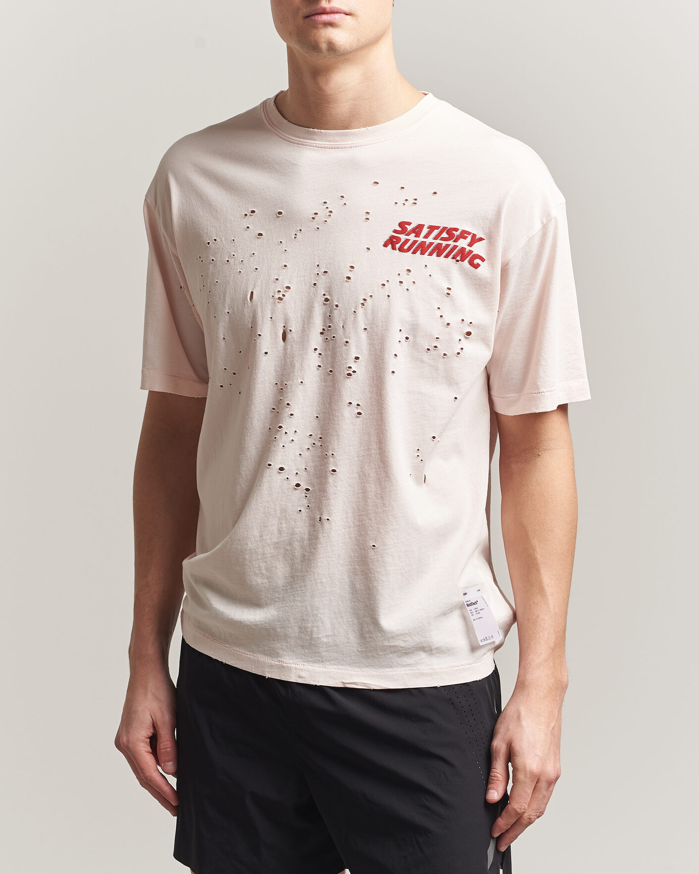 Herre | T-Shirts | Satisfy | MothTech T-Shirt Sun Bleached Rosewater