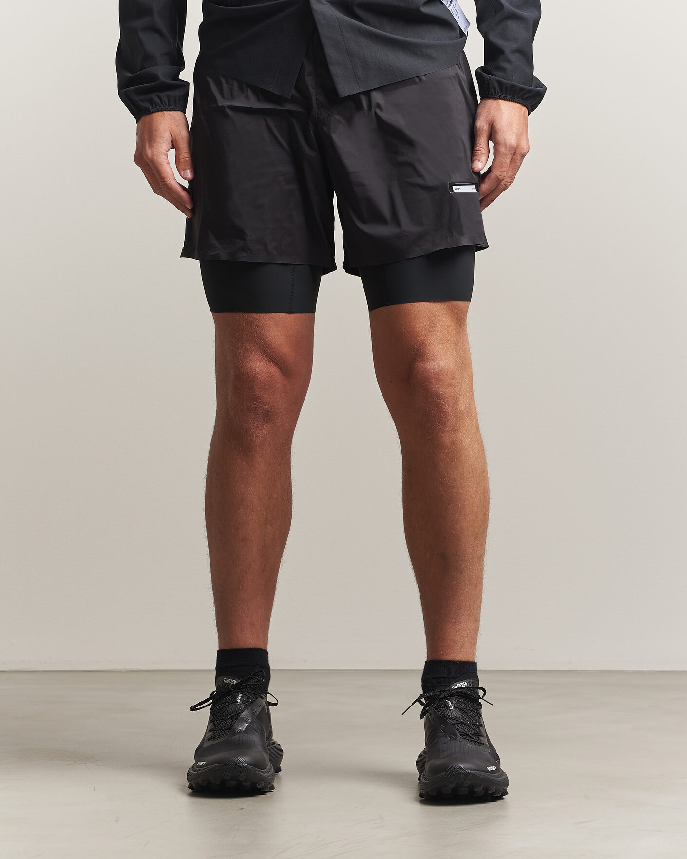Herre | Shorts | Satisfy | TechSilk 8 Inch Shorts Black