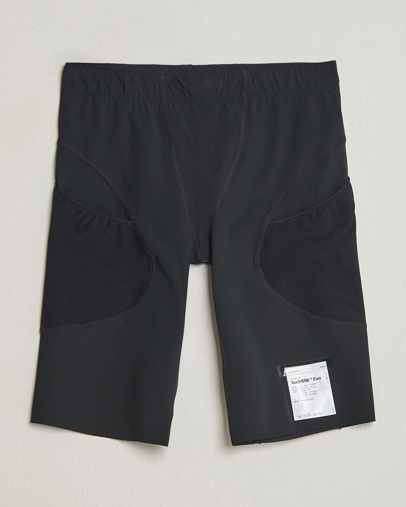 Herre | Shorts | Satisfy | TechSilk Evo 9 Half Tight Black