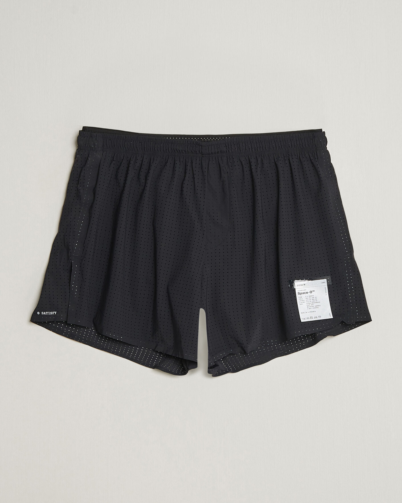 Herre | Shorts | Satisfy | Space-O 2.5 Inch Shorts Black