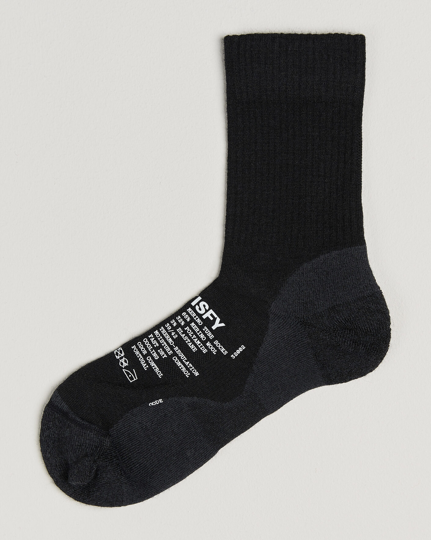 Herre | Undertøy | Satisfy | Merino Tube Socks Black