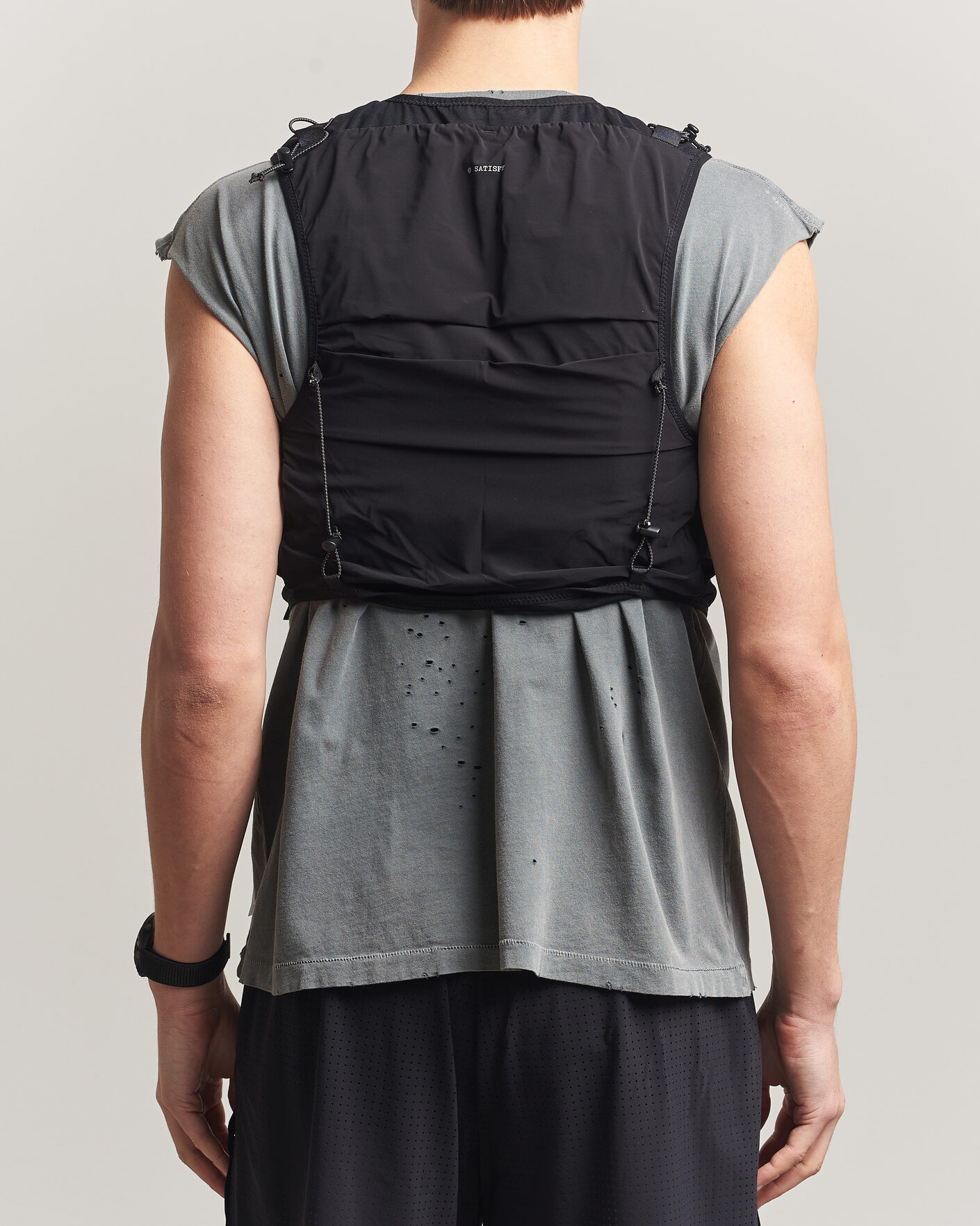 Herre | Active Assesoarer | Satisfy | Justice Cordura Hydration Vest 5L Black