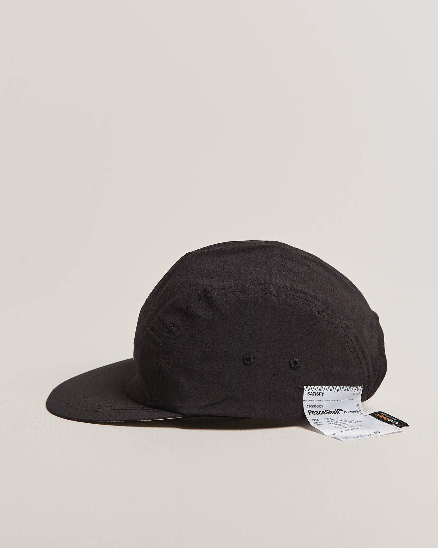 Herre | Hatter og capser | Satisfy | PeaceShell Cordura Trail Cap Black
