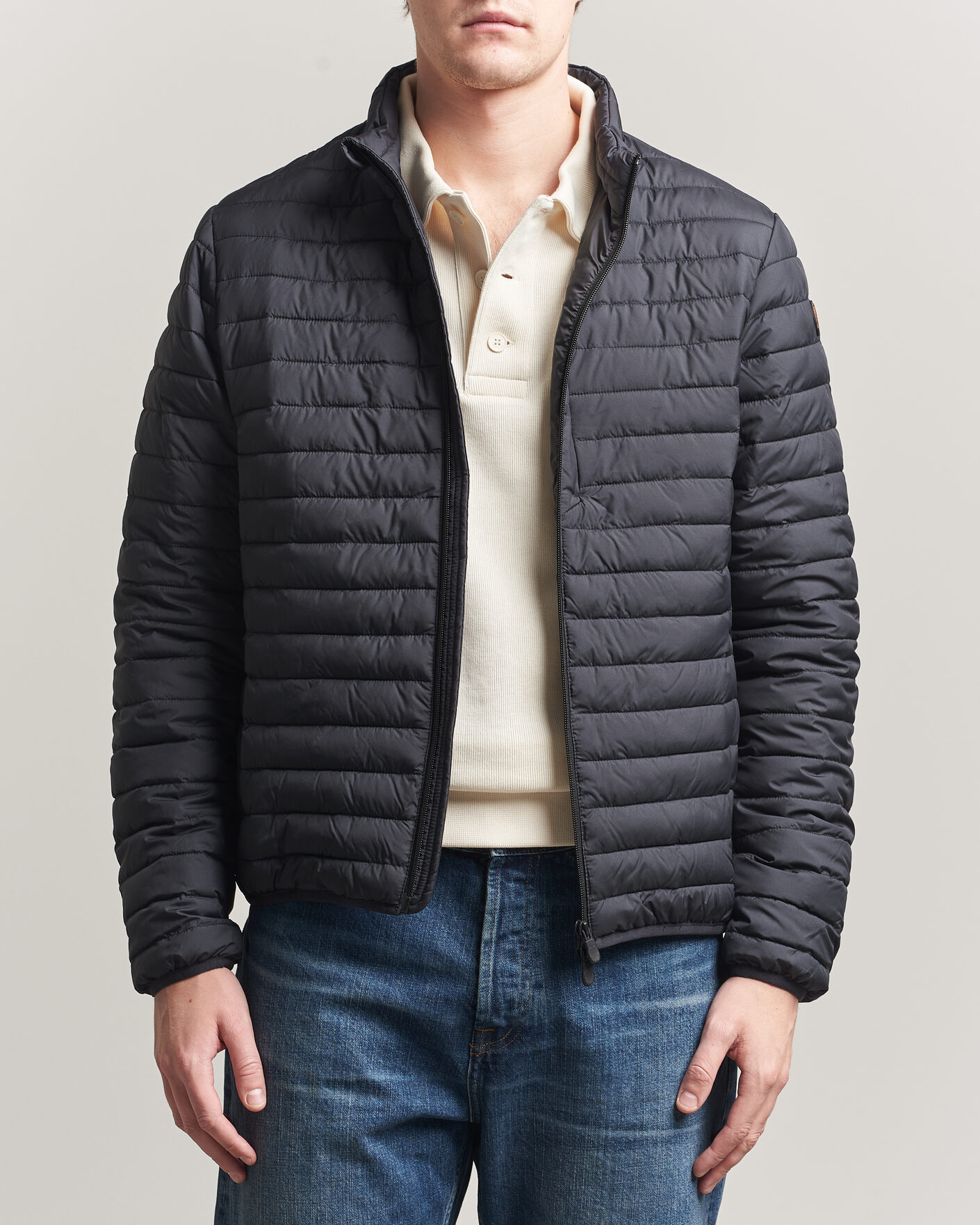 Herre | Jakker | Save The Duck | Cole Lightweight Padded Jacket Black