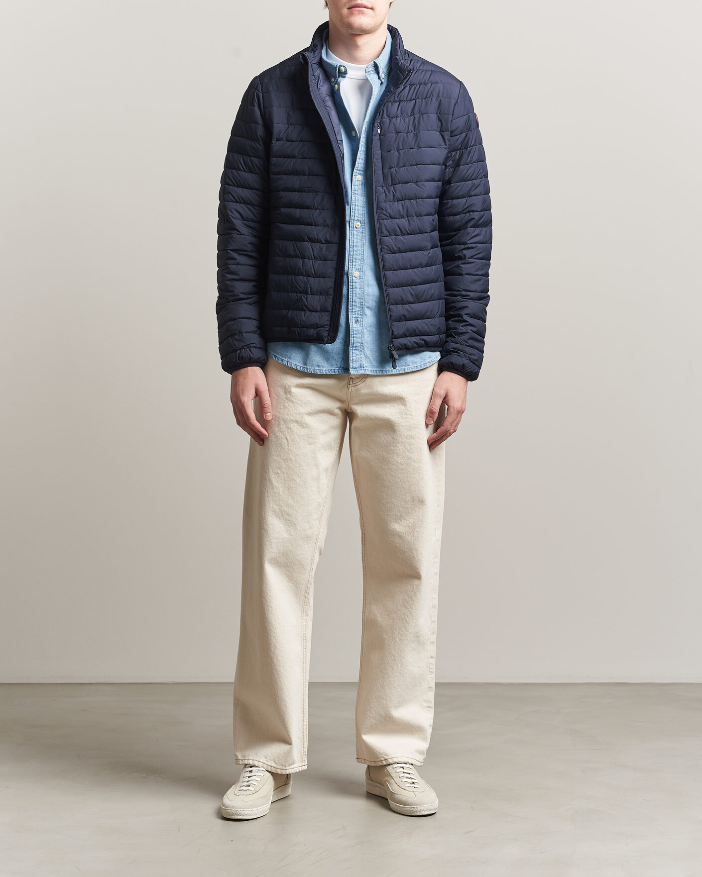 Herre | Jakker | Save The Duck | Cole Lightweight Padded Jacket  Navy