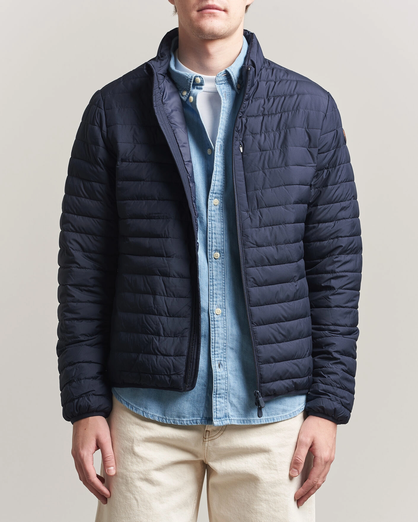 Herre | Jakker | Save The Duck | Cole Lightweight Padded Jacket  Navy