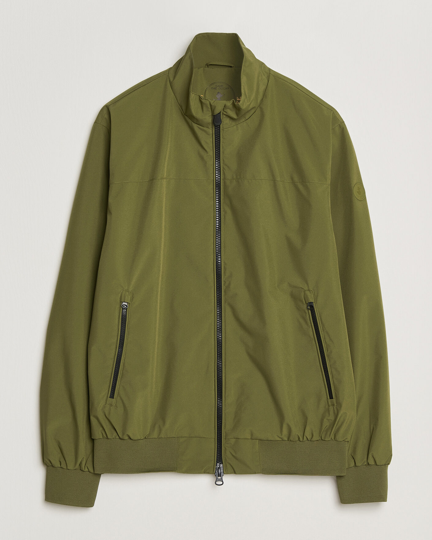 Herre | Jakker | Save The Duck | Finlay Nylon Harrington Jacket Dusty Olive