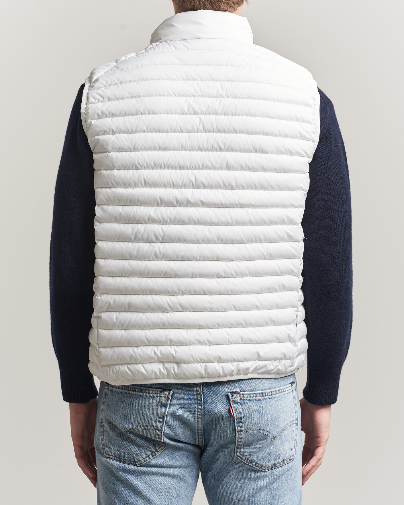 Herre | Vester | Save The Duck | Dave Lightweight Padded Vest Dull White