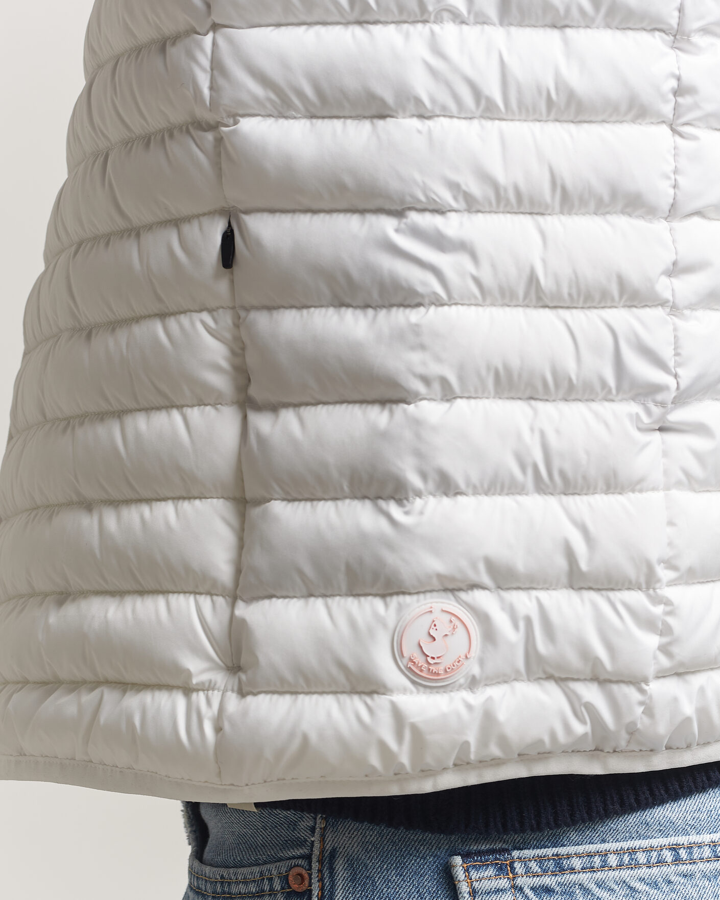 Herre | Vester | Save The Duck | Dave Lightweight Padded Vest Dull White