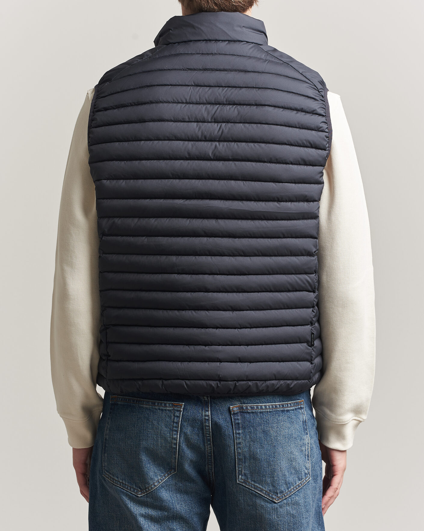 Herre | Vester | Save The Duck | Dave Lightweight Padded Vest Black