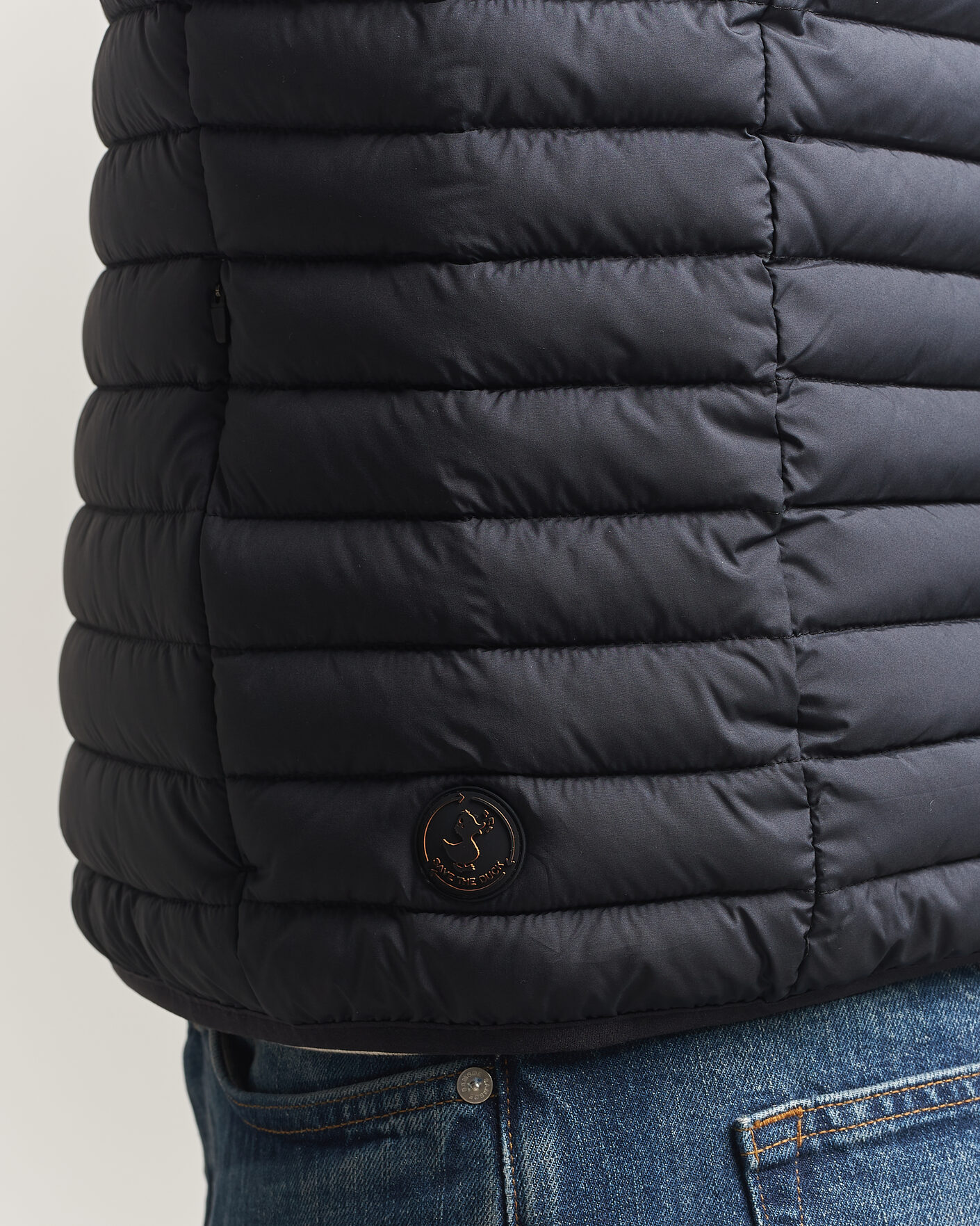 Herre | Vester | Save The Duck | Dave Lightweight Padded Vest Black