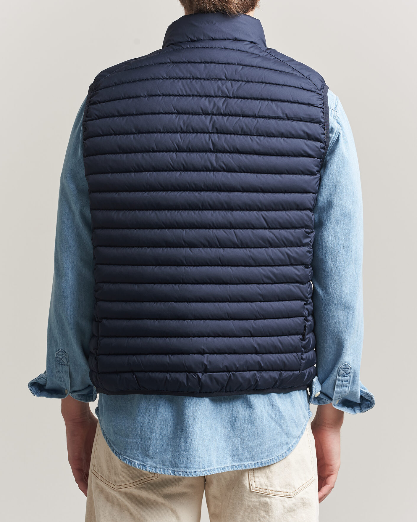 Herre | Vester | Save The Duck | Dave Lightweight Padded Vest Navy Blue
