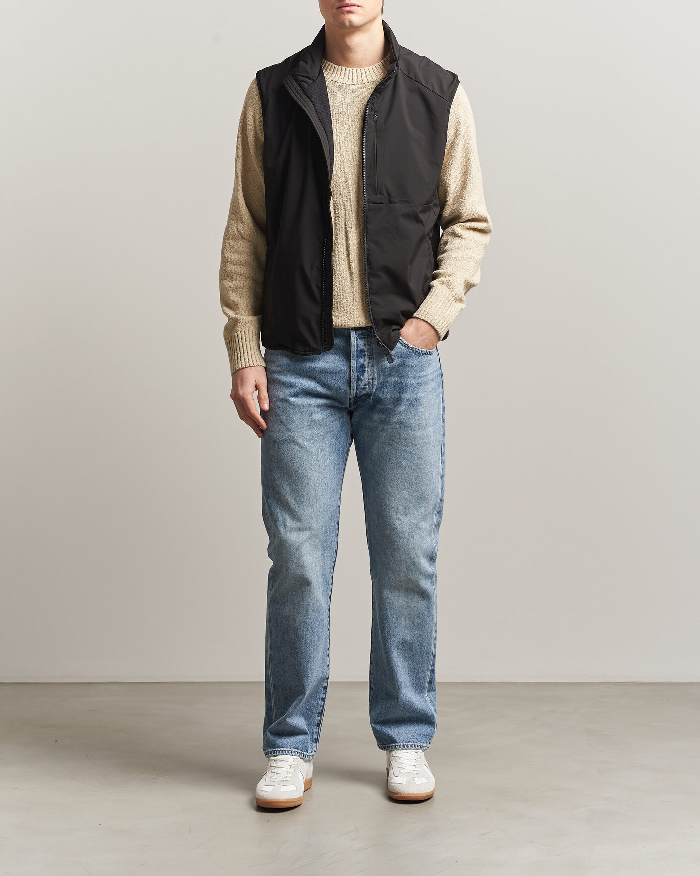 Herre | Vester | Save The Duck | Joe Wind/Water Resistant Vest Black